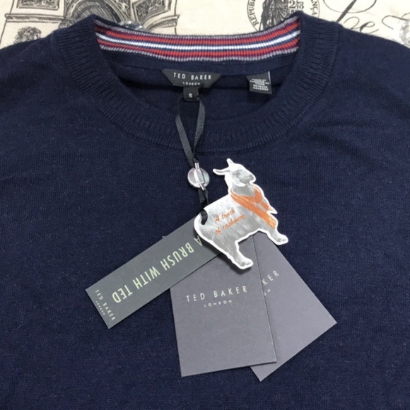 Ted Baker London Chemin Slim Fit Crewneck Sweater - Picture 4 of 6
